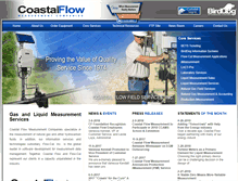 Tablet Screenshot of coastalflow.com